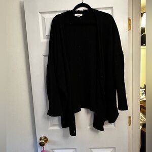 Treasure & Bond speckled button up cardigan